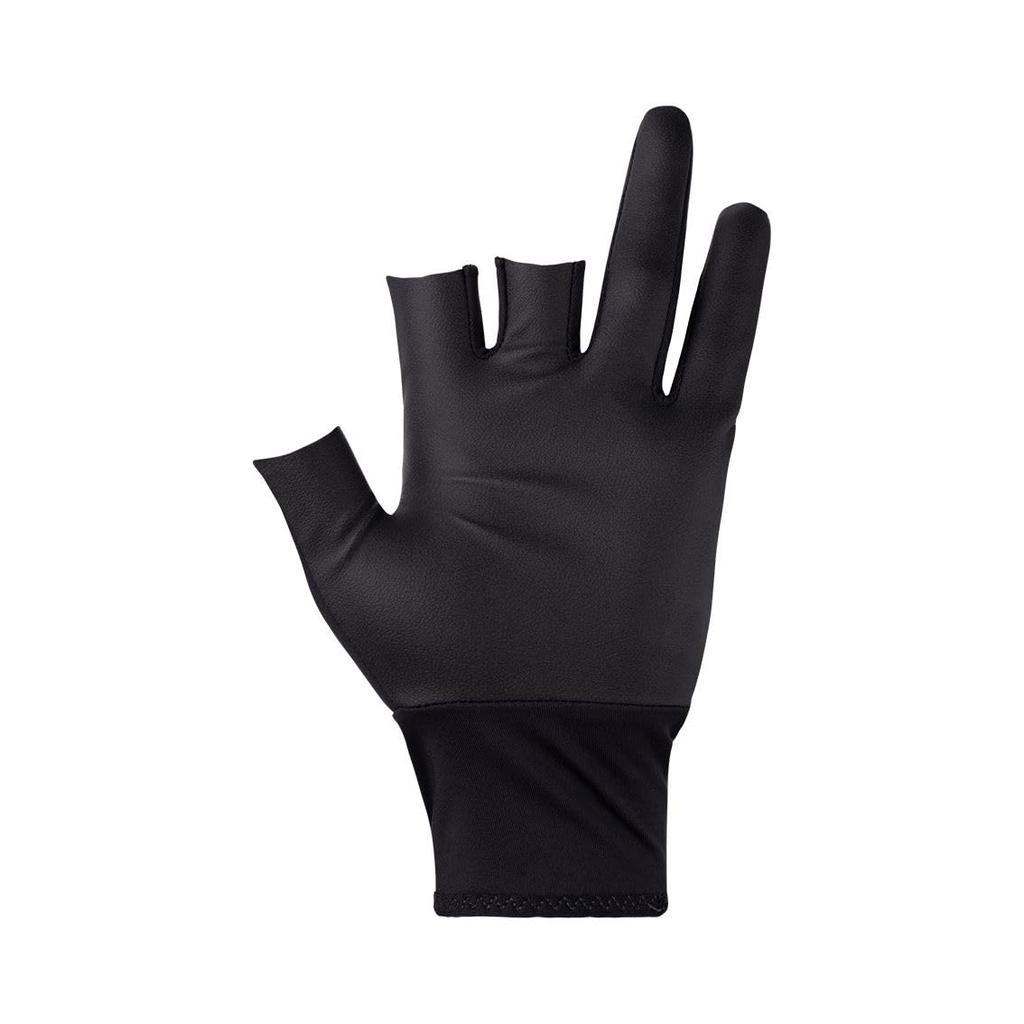DAIWA Windproof Beltless Size Fishing Gloves, 3-Piece Cut, Black, M, DG-8023W,