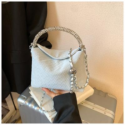 Rhombus Chain Messenger Bag Women's Bag New Summer Fashion Niche Portable Dumpling Bag