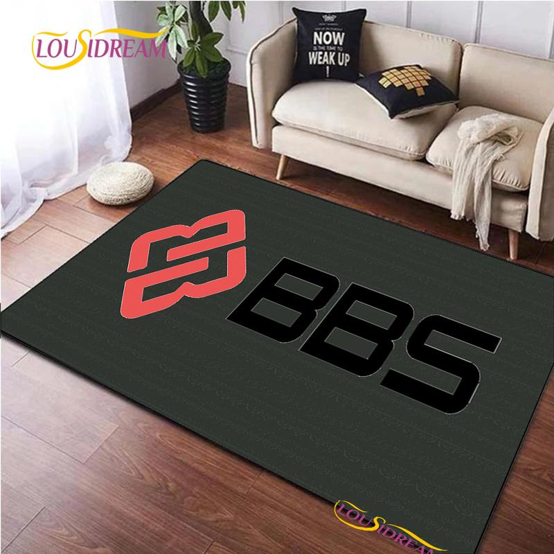 BBS Racer 3D Printed Carpet Children Play Carpet Living Room Bedroom Non-slip Carpet Photography Props Birthday Gift Alfombra