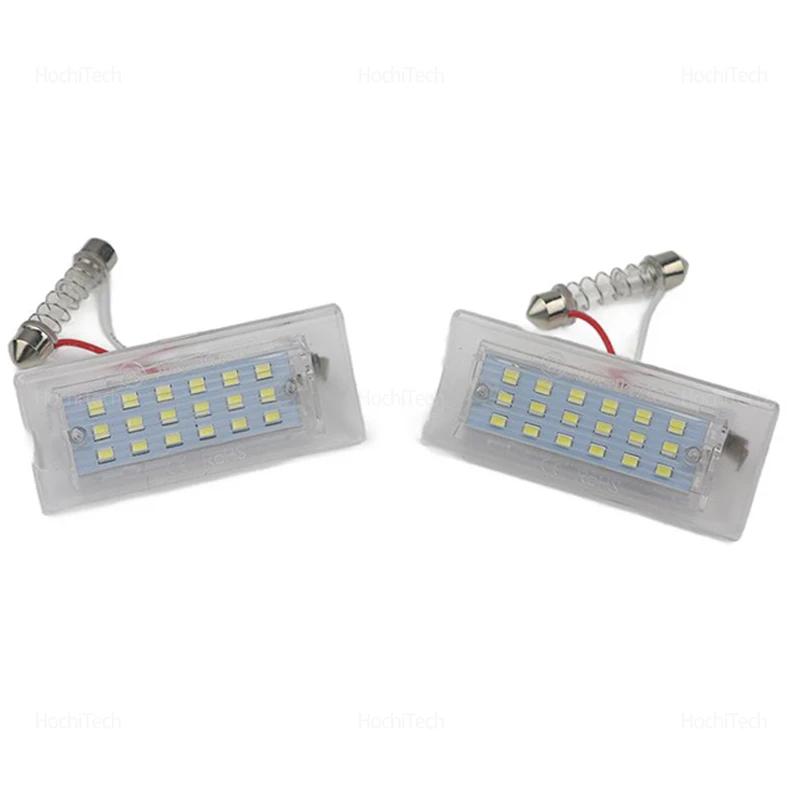 

LED License Plate Light for BMW X5 E53 Pre-Facelift 1999-2006 X3 E83 Pre-Facelift 2003-2010 White Error Free Number Plate Lamp