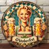 Vintage Tin Metal Sign 8x8 Inch Retro Wall Art Rustic Pub Bar Home Decor Cheerful Festive Imagery Unique Gift
