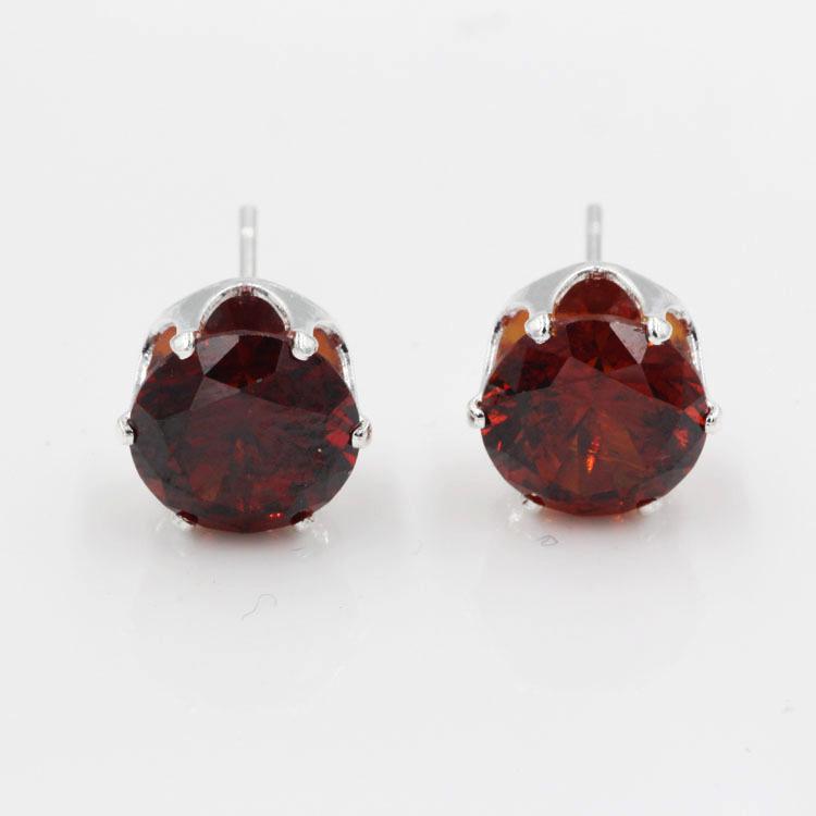 E0110 Korean Style Creative Imitation Zircon Stud Earrings for Women