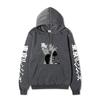 Tokyo Revengers Two Characters Unisex Fleece Hoodie Autumn Winter Black White Manga Print Long Sleeve Anime Pullover Sweatshirt