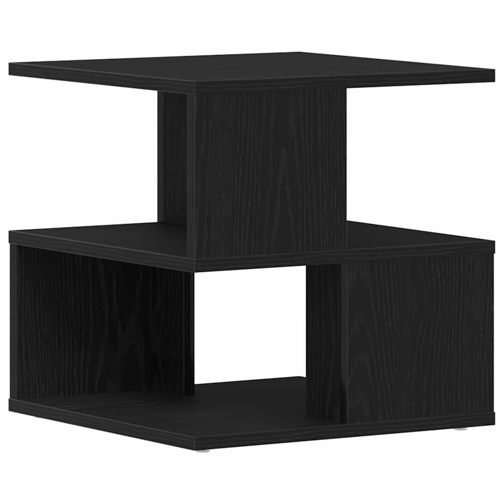 vidaXL Beistelltisch Schwarz Eiche 40x40x40 Cm Holzwerkstoff