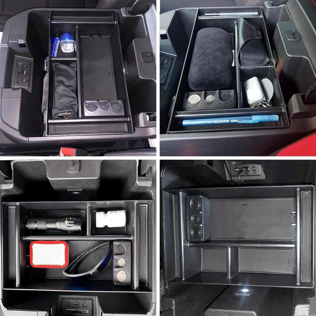 JOJOMARK Center Console Organizer Tray Fits For - GMC Sierra/Chevy Silverado 1500 Accessories, - Silverado/Sierra 2500 HD/3500 HD
