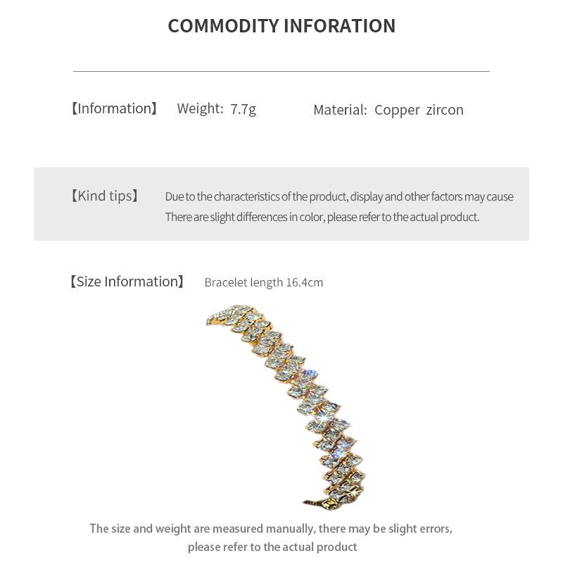 Pozłacana Bransoletka z Cyrkoniami i Klamrą w Kształcie Świńskiego Noska - Luksusowy, Modny i Unikalny Design