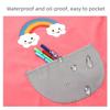 New Waterproof Apron Children's Eating Drawing Outerwear Dirt and Oil Resistant Apron for Boys and Girls Kawaii Kitchen Cover