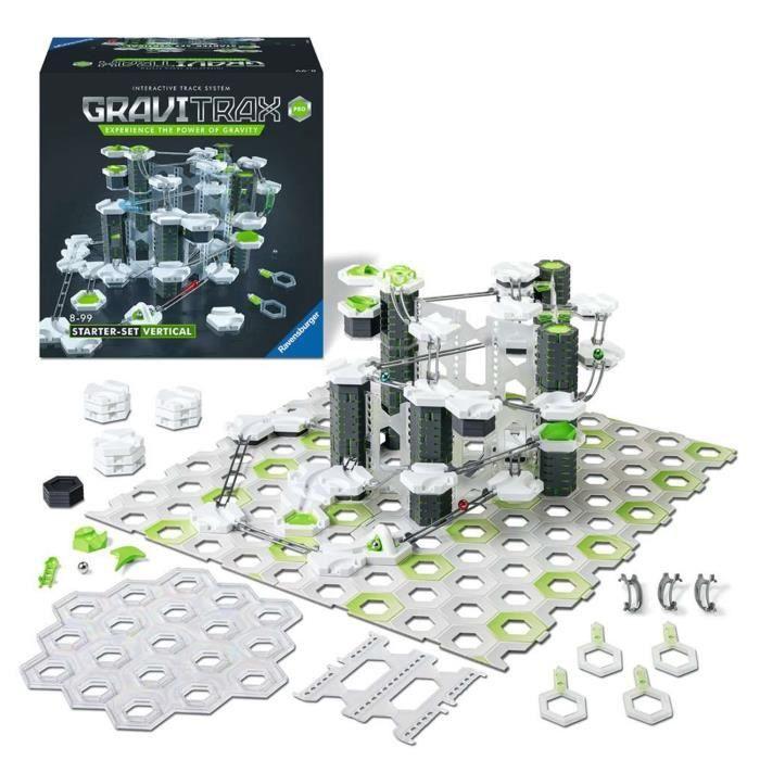 GraviTrax PRO - Ravensburger - Starter Set Vertical - Circuits De Billes Créatifs - 153 Pièces - Dès 8 Ans