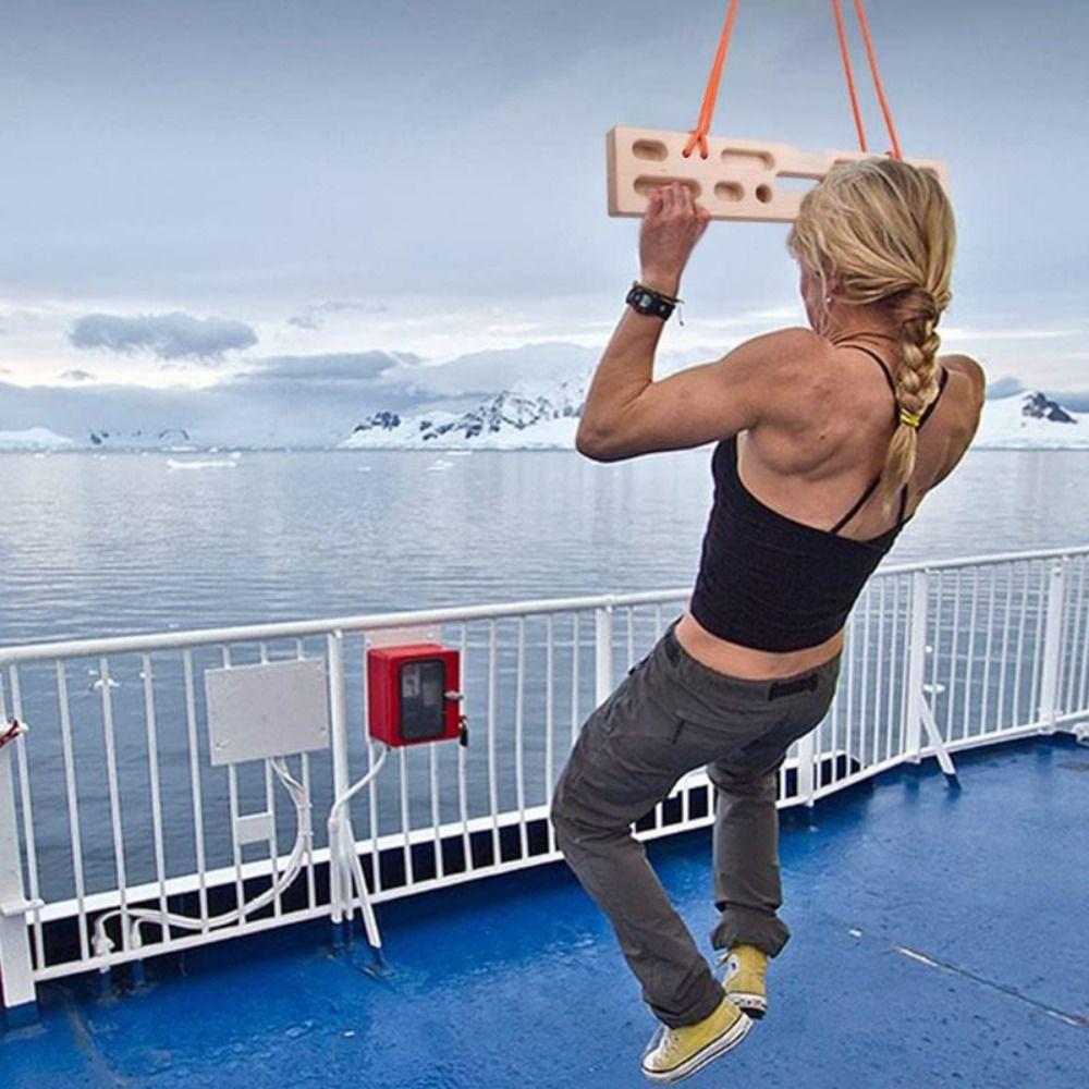 Rock Climbing Climbing Fingerboard Forearm Exerciser Climbing Training Board  Men Women