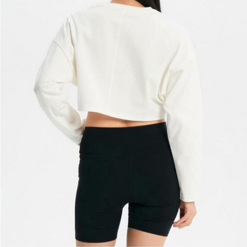 New Balance Half Club W Crop Semi Over sWeatshirt nbnce2W302 64