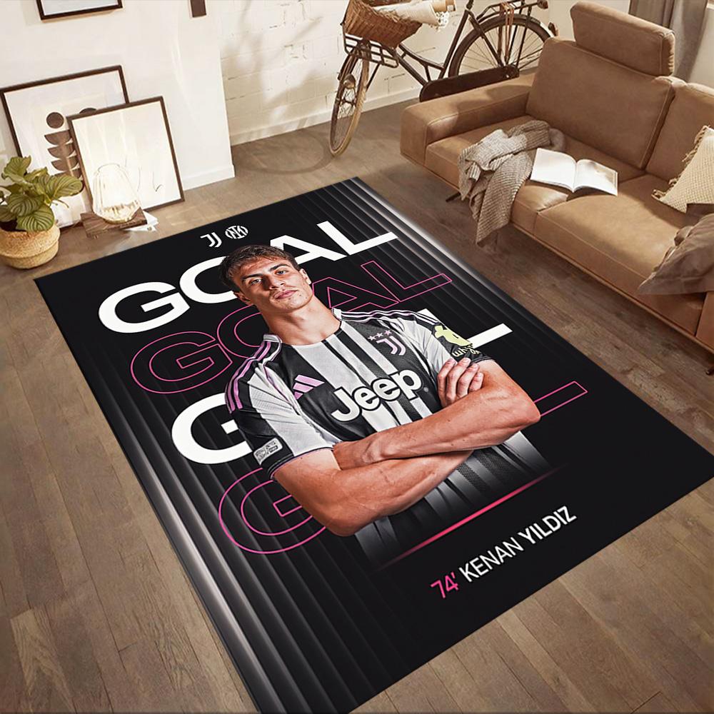 Juventus Floor Mat Suitable For Study Room Game Room Hallway Living Rooms Antislip Carpet Decorate Offices