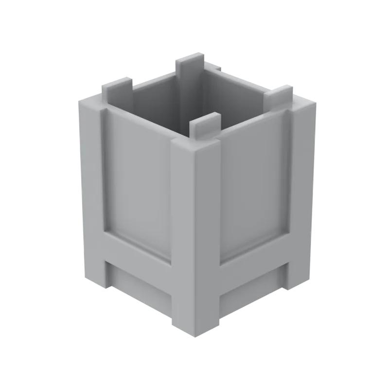 MY OWN CREATION 10PCS 61780 Container Box Building Blocks Kit 2x2x2 Top Opening Treasure Particle Learning Playthings Children Birthday Gifts