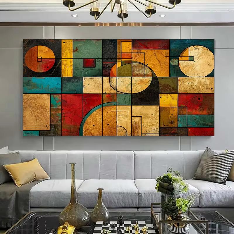 

A modern abstract canvas art print, art decoration style ink wall hung poster, suitable for decoration in living rooms, bedrooms (as the picture,50x100cm No Frame)