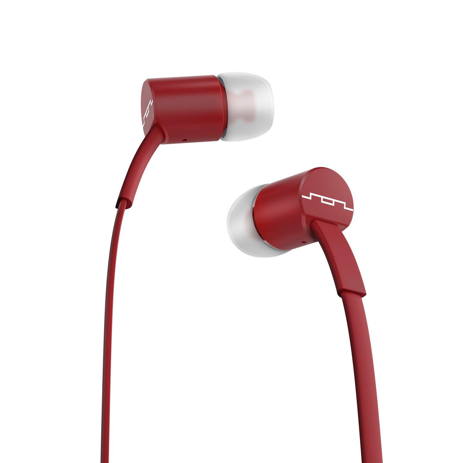 

SOL REPUBLIC JAX Earphones 1 button mic Crimson SOL JAX SB CRMS (Android compatible, & cable) /