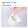 Deli Red Border Self-Adhesive Label Stickers