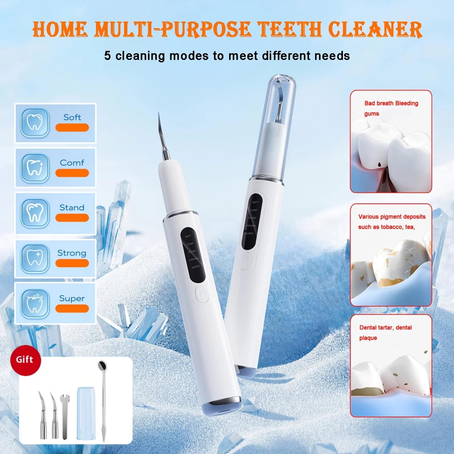 

Портативный ирригатор для полости рта 2025 года, 5 режимов для дома, путешествий, ортодонтического ухода, удаляет 99% налета и защищает десны, водонепроницаемость Ipx6 белый