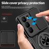 KEYSION Magnetic Phone Case for Infinix Hot 60i 4G 60 5G Hot 60 Pro Slide Camera Protection Upright Kickstand Shockproof Cover