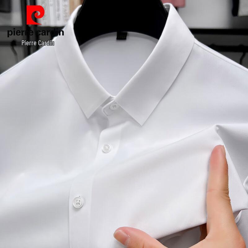 

Pierre Cardin Men s Non-Iron Short Sleeve Lapel Shirt M