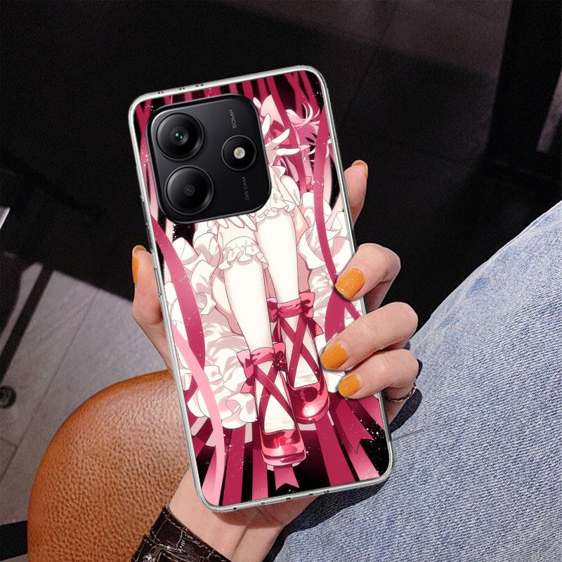 Madoka Magica Anime Phnoe Case for Phnoe Case for Xiaomi Redmi Note 15 14 14S 13 Pro Plus 12 12S 11S 11E 10S 10 11T 5G Unique Co