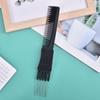 Oil Head Curly Comb Men Double Side Tooth Combs Steel Needle Fork Combs
