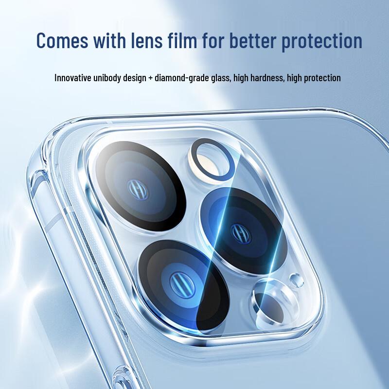 Pisen iPhone 14 Transparent Ultra-Thin Anti-Drop Phone Case