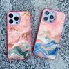 Durchscheinendes Rosa Wolkenmeer Laser Handyhülle Für iPhone 11 12 15 Pro Max 13 Mini 16 14 13 Pro Max Plus Stoßfeste Rückseite Fundas