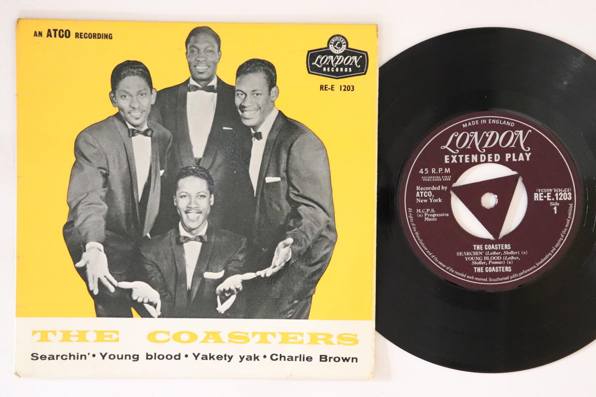 

7inch Record COASTERS - Coasters REE1203 LONDON 1959 UK Blues Used