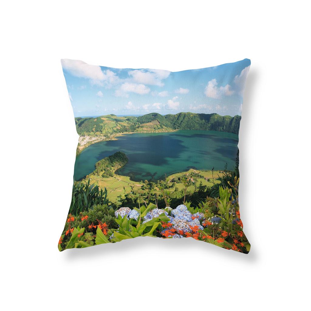 Nature Scenery Throw Pillow Covers Sofa Car Decorative Pillow Covers Chair Cushion Covers Room Aesthetics Home Decor 45x45cm