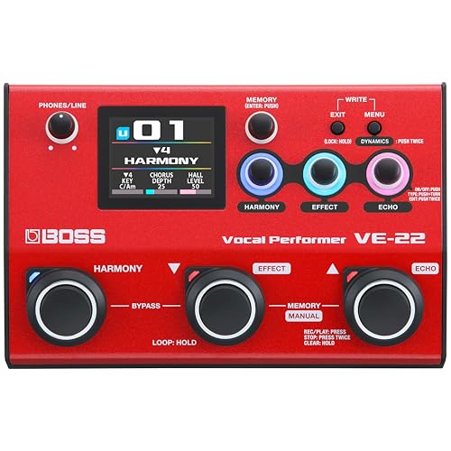BOSS VE-22 Vocal Performer Vocal Effector