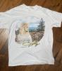 1998 Dolly Parton Graphic T-Shirt White Short Sleeve Dollywood Fan Gift