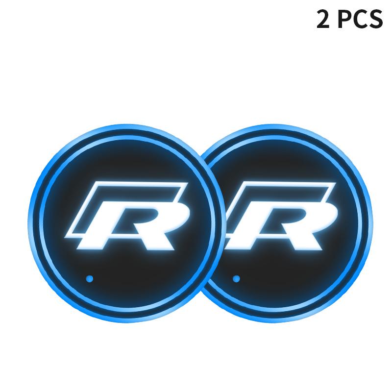 För VW Volkswagen Jetta MK5 Golf 1/2 st Bil Ljusunderlägg Halkfri Matta För Volkswagen VW Touran Beetle Golf Passat Jetta Polo