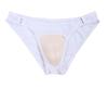 Padded Cover Panties Crossdressing Shorts Underwear Lace Pants Disguise Lingerie Free [cocoriko] Men's Men's Boys' (JP, Alphabet, Size, H_White)