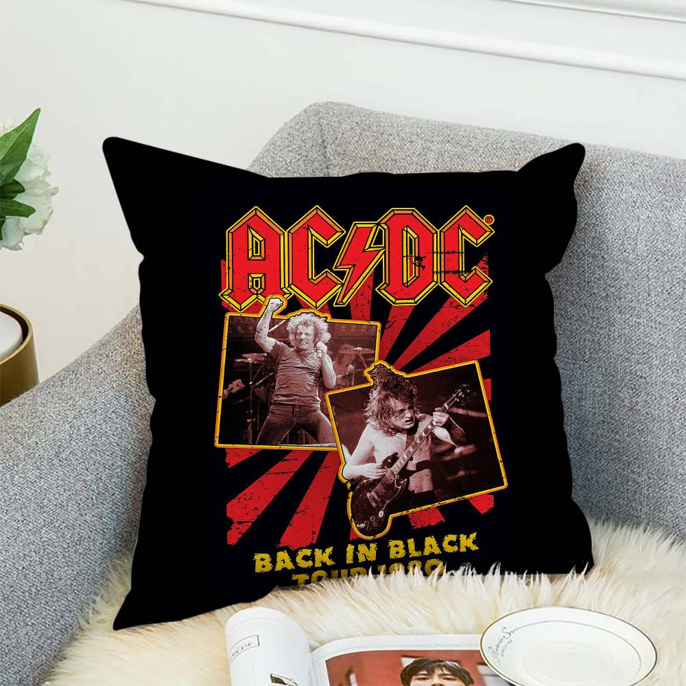 

A-AC-DC Pillow Case Luxury Double-sided For Car Pillows 45x45 Cushions Cover Home And Decoration Sofa Pillowcase 50x50 12x12Inch