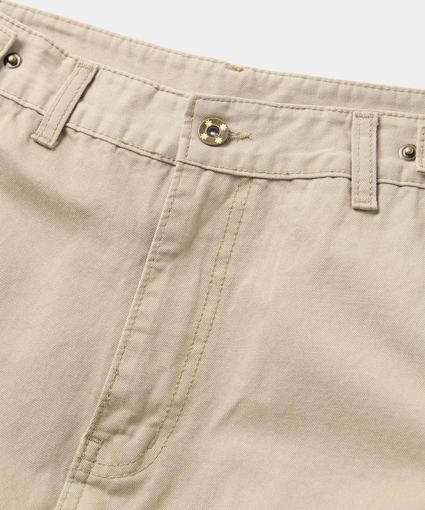 Laikeueomojeu Washed Cargo Pants_Beige