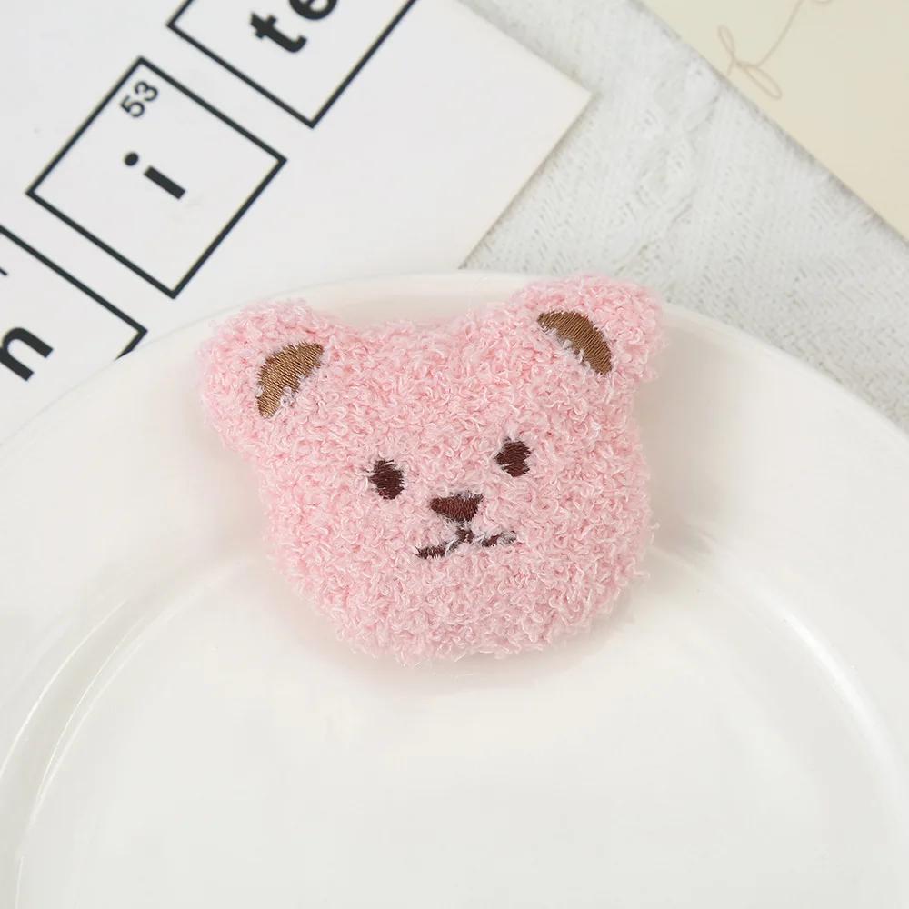 New Plush Brooch Steam Bear Accessories Filled Cotton Doll Accessories DIY Clothing Shoes Hats Scarf Accessories