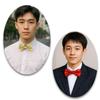 [NazyJnn] Glitter Bow Tie for Men and Women, Adjustable, for Parties, Weddings, Stage Performances, Recitals, Events, Costumes, Gold