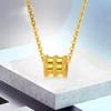Compact Waist Necklace Pendant Collarbone Chain Light Luxury Design Korean Version Of  Simple Temperament Jewelry
