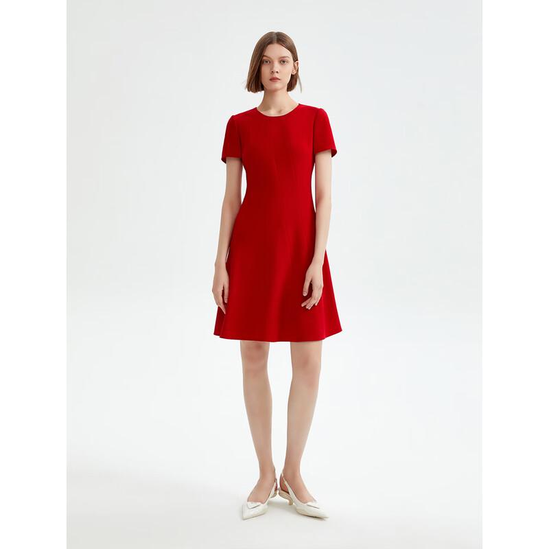 Langzi Triacetate Basic Wardrobe Casual Summer Dress