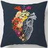 Skull Heart Print Collection Cushion Cover Sofa Office Pillowcase Peach Blossom Decoration Rainbow  Home Decor