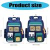 Capybara Backpack Lightweight Large Capacity School Bag Breathable Casual Daypack for Kids with Adjustable Strap