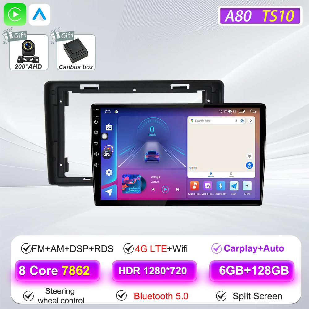Car Multimedia Radio Player For Citroen Berlingo B9 v333 Partner 2008 - 2019 Carplay Auto Navigation GPS Stereo Android 16 BT 333v