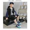 Boys Running Shoes With Rotating Buckle Lightweight Breathable Non-Slip Sport Sneakers Kids Ages 4-16