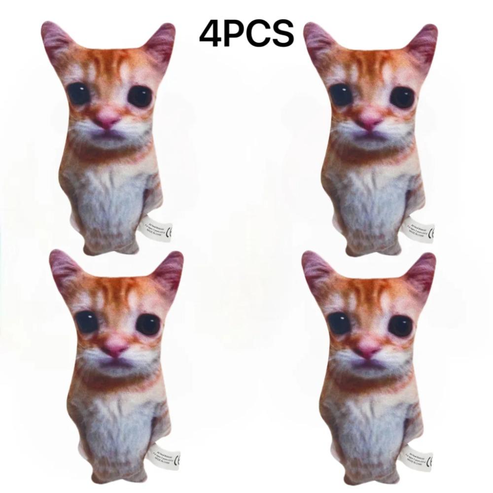 20cm Cute El Gato Cat Plush Toys Wowwow Cat Dolls Plushies Simulation Stuffed Animals Birthday Holiday Gift Kids Collectible Toy