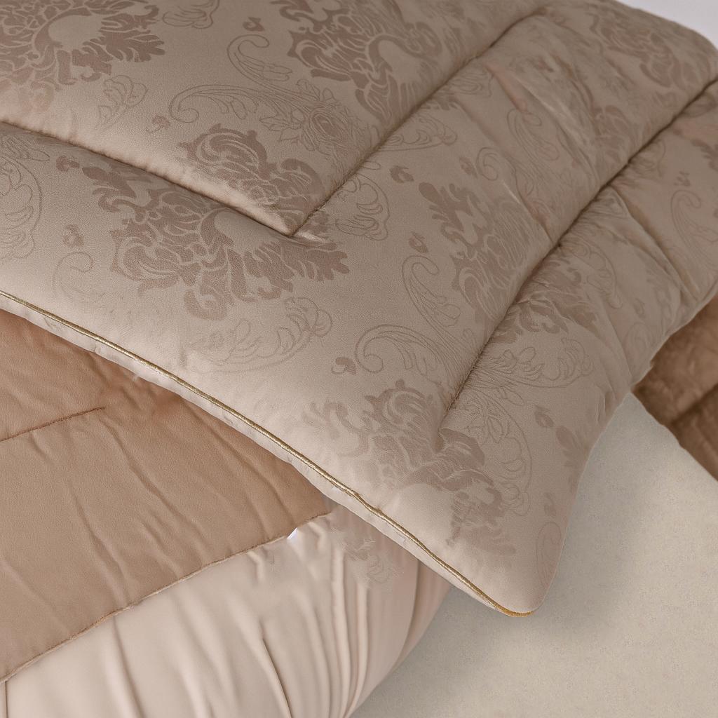 Polyester (Anti-Allergen) Duvet Gold №1525 100% cotton, 100% polyester filling. All Seasons.