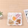 Divided for Party Compartment Nuts Dish Appetizer Serving Platter Snack Plate Food Storage Tray