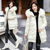 Women Winter Jacket Parkas Fashion Fur Collar Hooded Thick Warm Parkas Casual Female Long Snow Wear Coat Outwear