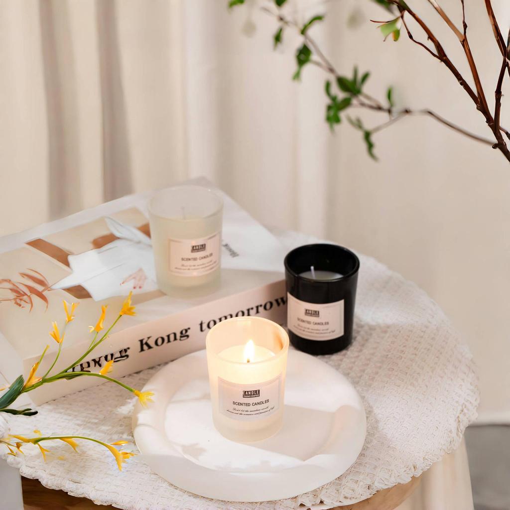 Aroma Candle Incense: Calming Indoor Ornament, Long-Lasting Niche Fragrance, Perfect High-End Souvenir or Bedroom Gift Box.