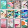 Modern Abstract Minimalist Irregular Pattern Posters and Prints Canvas Painting Wall Art Pictures Home Bar Room Decoration