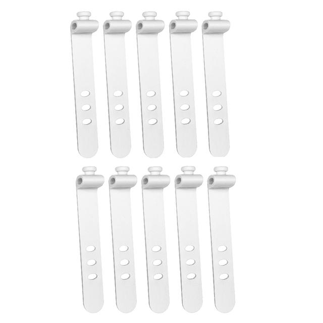 5/10pcs Phone Cable Organizer Earphone Clip Charger Cord Management 3 Hole Line Storge Holder Clips Data Line Bobbin Winder Straps