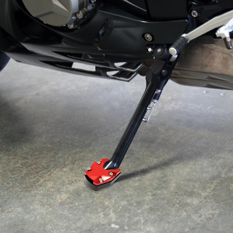 Kick Stand Plate For Motorcycle Anti Sinking Plate Support Accessory Motorcycle Kickstand Foot Plate Foot Plate Base Accessories